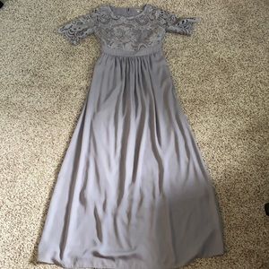 Beautiful gray dress
